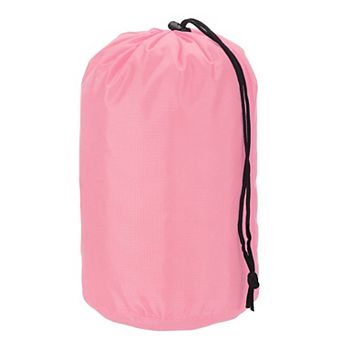 1 Pack Stuff Sack, Nylon Waterproof Storage Sacks Portable Drawstring Dry Stuff Bag with Toggle