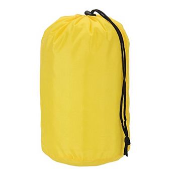 1 Pack Stuff Sack, Nylon Waterproof Storage Sacks Portable Drawstring Dry Stuff Bag with Toggle