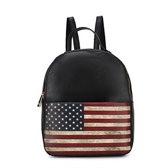 MKF Collection Briella Faux Leather Backpack