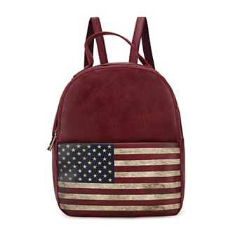 MKF Collection Briella Faux Leather Backpack