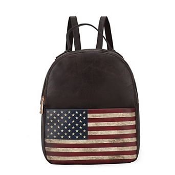 MKF Collection Briella Faux Leather Backpack