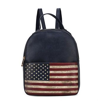 MKF Collection Briella Faux Leather Backpack