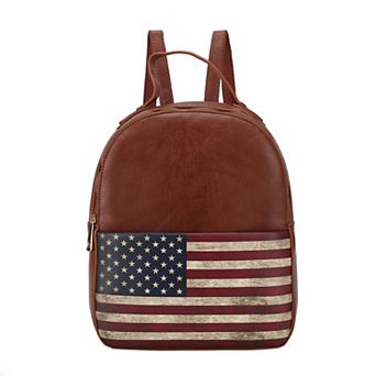 MKF Collection Briella Faux Leather Backpack