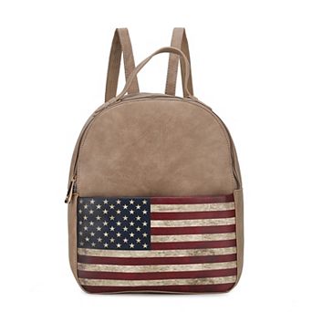 MKF Collection Briella Faux Leather Backpack