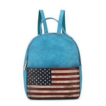 MKF Collection Briella Faux Leather Backpack