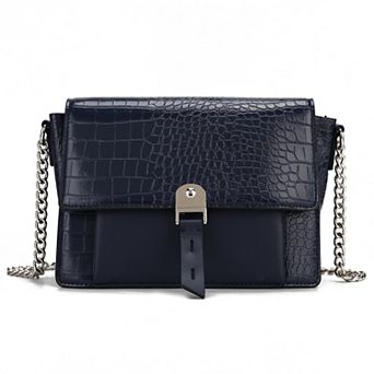 MKF Collection Hope Crocodile Embossed Shoulder Crossbody Bag