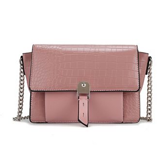 MKF Collection Hope Crocodile Embossed Shoulder Crossbody Bag