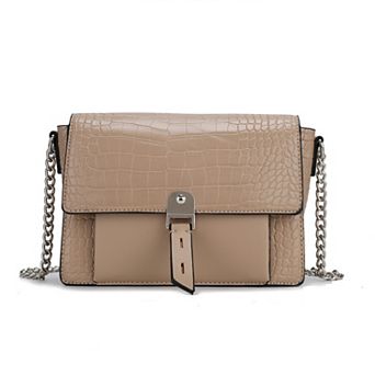 MKF Collection Hope Crocodile Embossed Shoulder Crossbody Bag