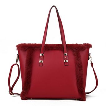MKF Collection Liza Faux Leather Tote Bag