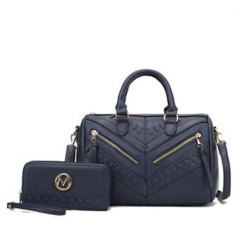 MKF Collection Lara Satchel Bag & Wallet Set