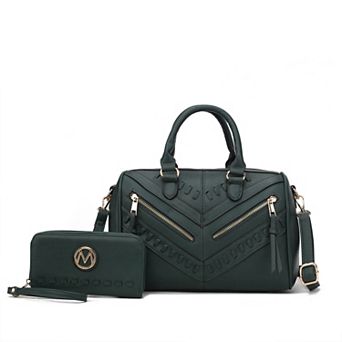 MKF Collection Lara Satchel Bag & Wallet Set