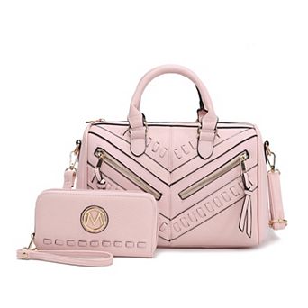 MKF Collection Lara Satchel Bag & Wallet Set