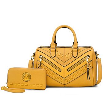 MKF Collection Lara Satchel Bag & Wallet Set