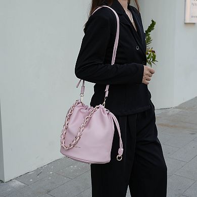 MKF Collection Paityn Bucket Shoulder Bag