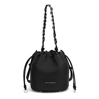 MKF Collection Paityn Bucket Shoulder Bag