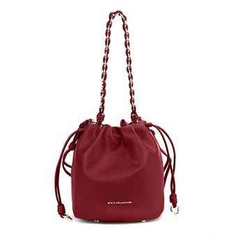 MKF Collection Paityn Bucket Shoulder Bag