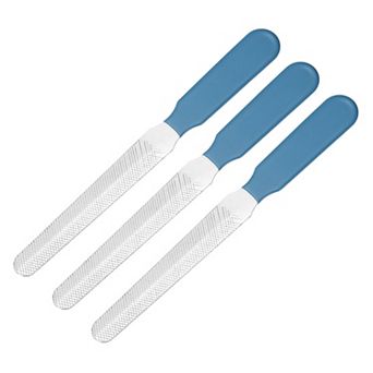 3 pc Stainless Steel Pet Nail File, Pet Claw Smoothing Rough Edges, Professional Nail Grooming Tool