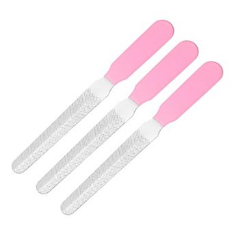 3 pc Stainless Steel Pet Nail File, Pet Claw Smoothing Rough Edges, Professional Nail Grooming Tool