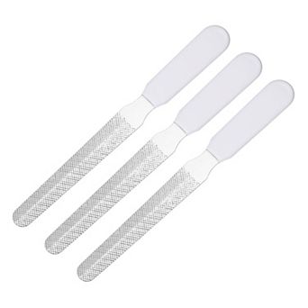 3 pc Stainless Steel Pet Nail File, Pet Claw Smoothing Rough Edges, Professional Nail Grooming Tool