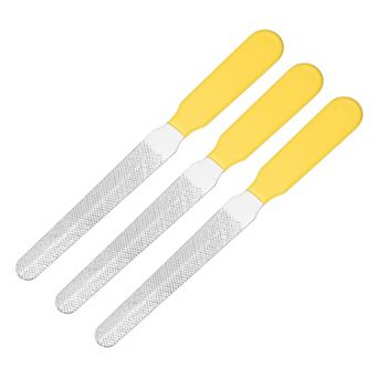 3 pc Stainless Steel Pet Nail File, Pet Claw Smoothing Rough Edges, Professional Nail Grooming Tool