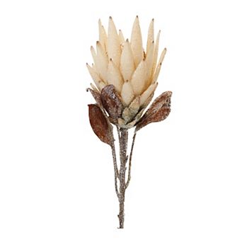 Melrose Artificial Protea Flower Stem Set of 2