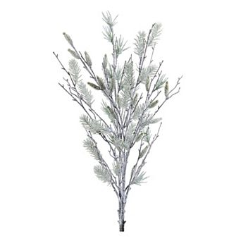 Melrose Snowy Oversized 40-inch Artificial Pine Bundle