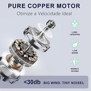 Loheer 42 Inch Low Profile Modern Ceiling Fan, with Dimmable LED Light and Remote, for Bedroom