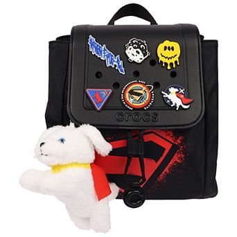 Crocs DC Studios Supergirl Mini Backpack with Krypto Plush Charm & Jibbitz