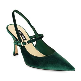Nine West Amela Women's Pointed Toe Slingback Pumps