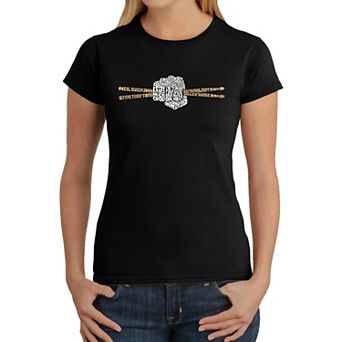 Drum Sticks - Women's Word Art T-Shirt