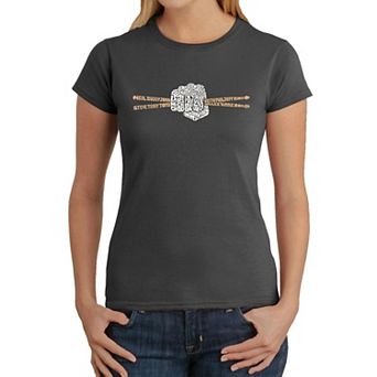 Drum Sticks - Women's Word Art T-Shirt