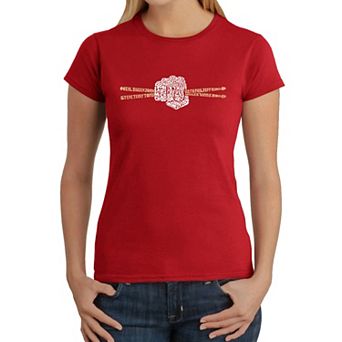 Drum Sticks - Women's Word Art T-Shirt