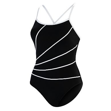 Women's Dolfin Tummy-Flattering One-Piece Swimsuit