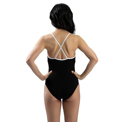 Women's Dolfin Tummy-Flattering One-Piece Swimsuit