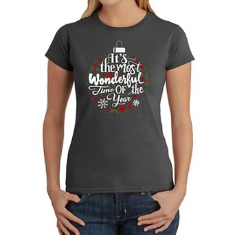 Christmas Ornament - Women's Word Art T-Shirt