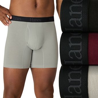 Men's Hanes® 3-Pack Ultimate® Cooling Boxer Briefs Underwear Gift Set