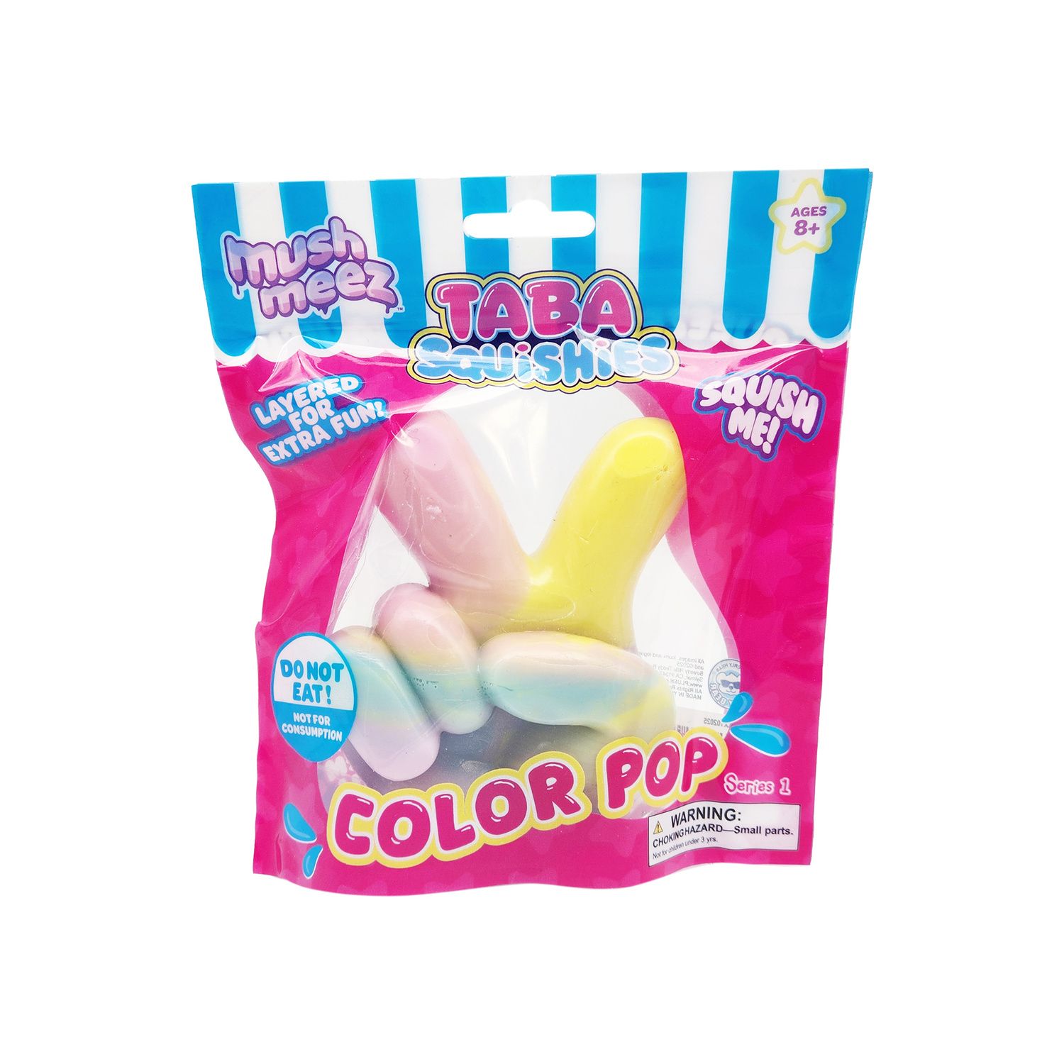 Детские игрушки Mushmeez ColorPop Assortment - Squishy Toys - Styles May Vary — фото 1