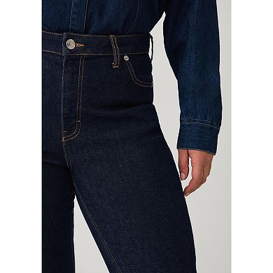 Ellos Plus Size Straight Leg Stretch Jeans
