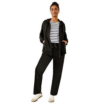 Ellos Plus Size Studio French Terry Straight Leg Sweatpants