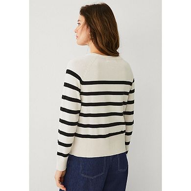Ellos Plus Size Fine Knit Boatneck Pullover Sweater