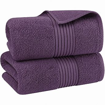 Bath Sheet 2 Pack Cotton Highly Absorbent Quick Dry Extra Large Super Soft Hotel Quality