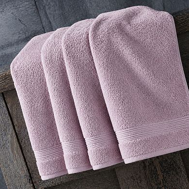 4-piece Bath Towels 100% Cotton Luxury Quick Dry Extra Large Fade-resistant Spa Comfortable