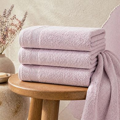4-piece Bath Towels 100% Cotton Luxury Quick Dry Extra Large Fade-resistant Spa Comfortable