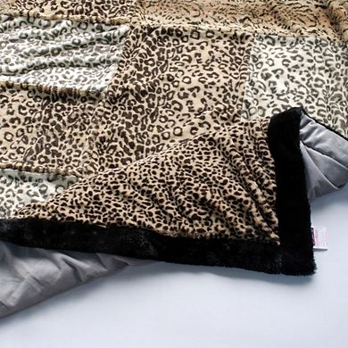Patchwork Animal Design Throw Blanket for Living Room and Bedroom Accent