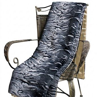 Faux Fur Micro Mink Throw Blanket Satin Back Filled Weighted Feel Throw Blanket