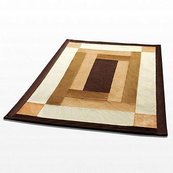 Soft Coral Fleece Plaid Throw Blanket Patchwork Design for Living Room Couch Bed Lounge Chair