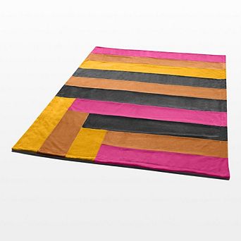 Coral Fleece Plaid Throw Blanket Lightweight Soft Blanket for Sofa Couch Bed Lounge Chair Travel