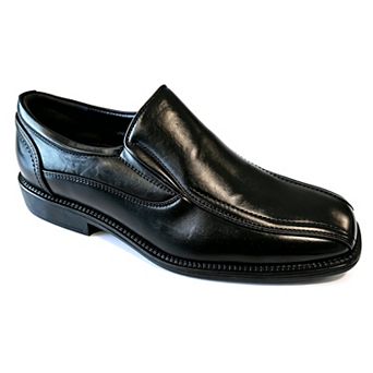 Men's Comfort Shoes Leather Dual Elastic Dress Loafers Casual