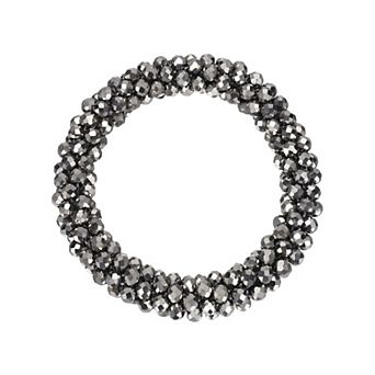 1 pc Rhinestone Hair Scrunchies, Crystal Ties Elastic Ponytail Holders for Women Girls