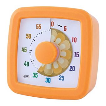 60 Minute Kitchen Timer, Digital Visual Timer, Loud Alarm Countdown Clock for Working